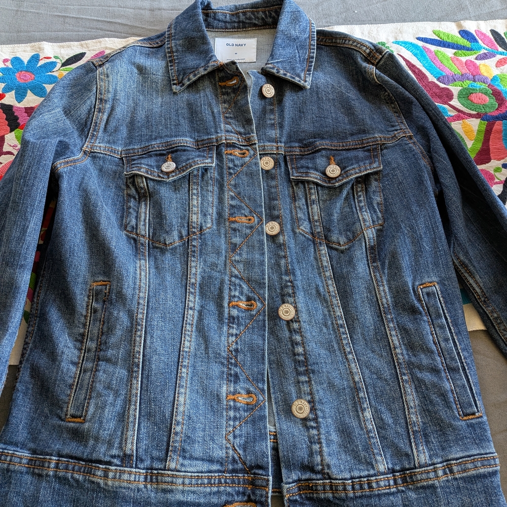 Old Navy Classic Blue Jean Jacket